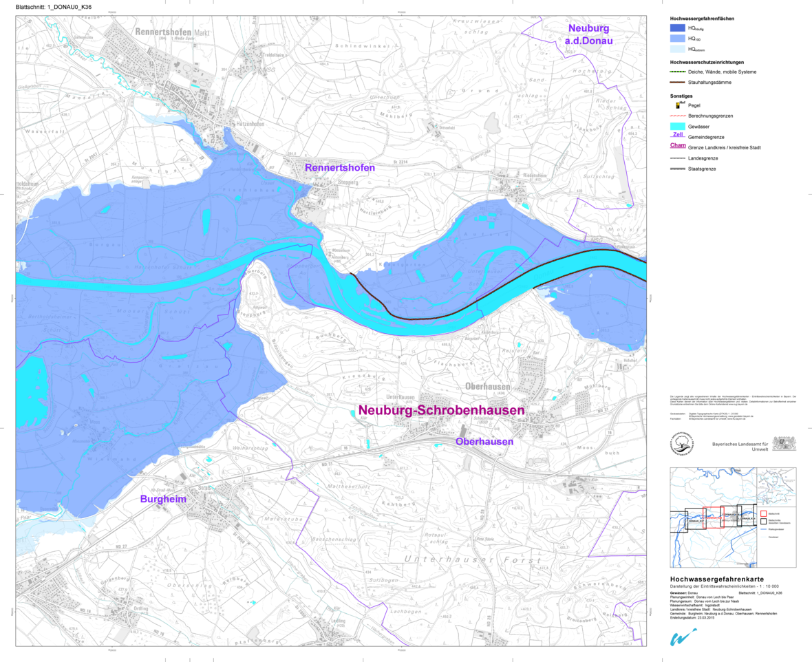 hochwassergefahrenkarte